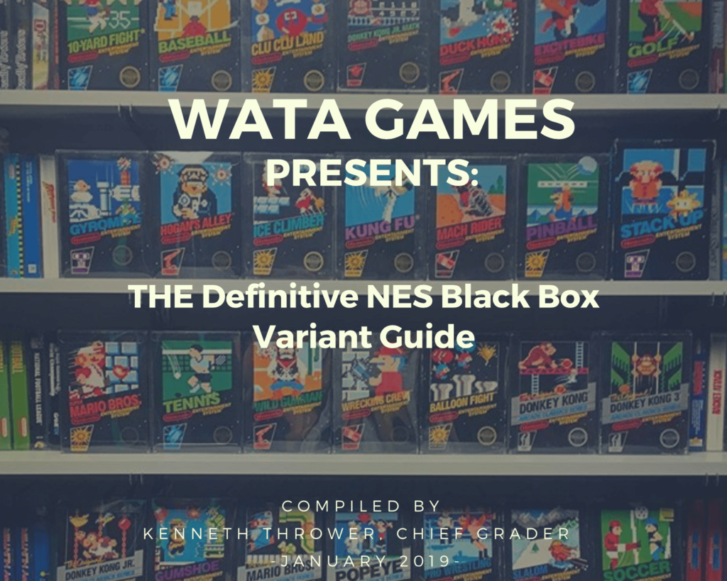 The Definitive NES Black Box Variant Guide